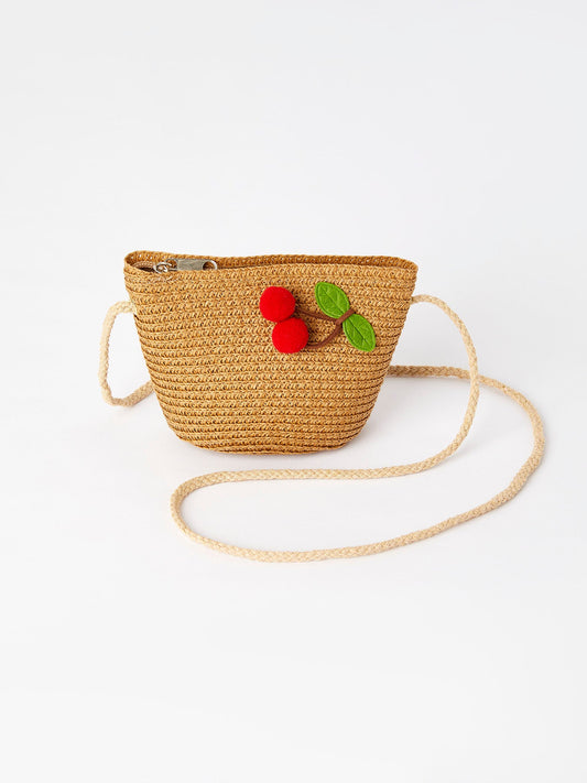 Charming Cherry Accent Crossbody Bag