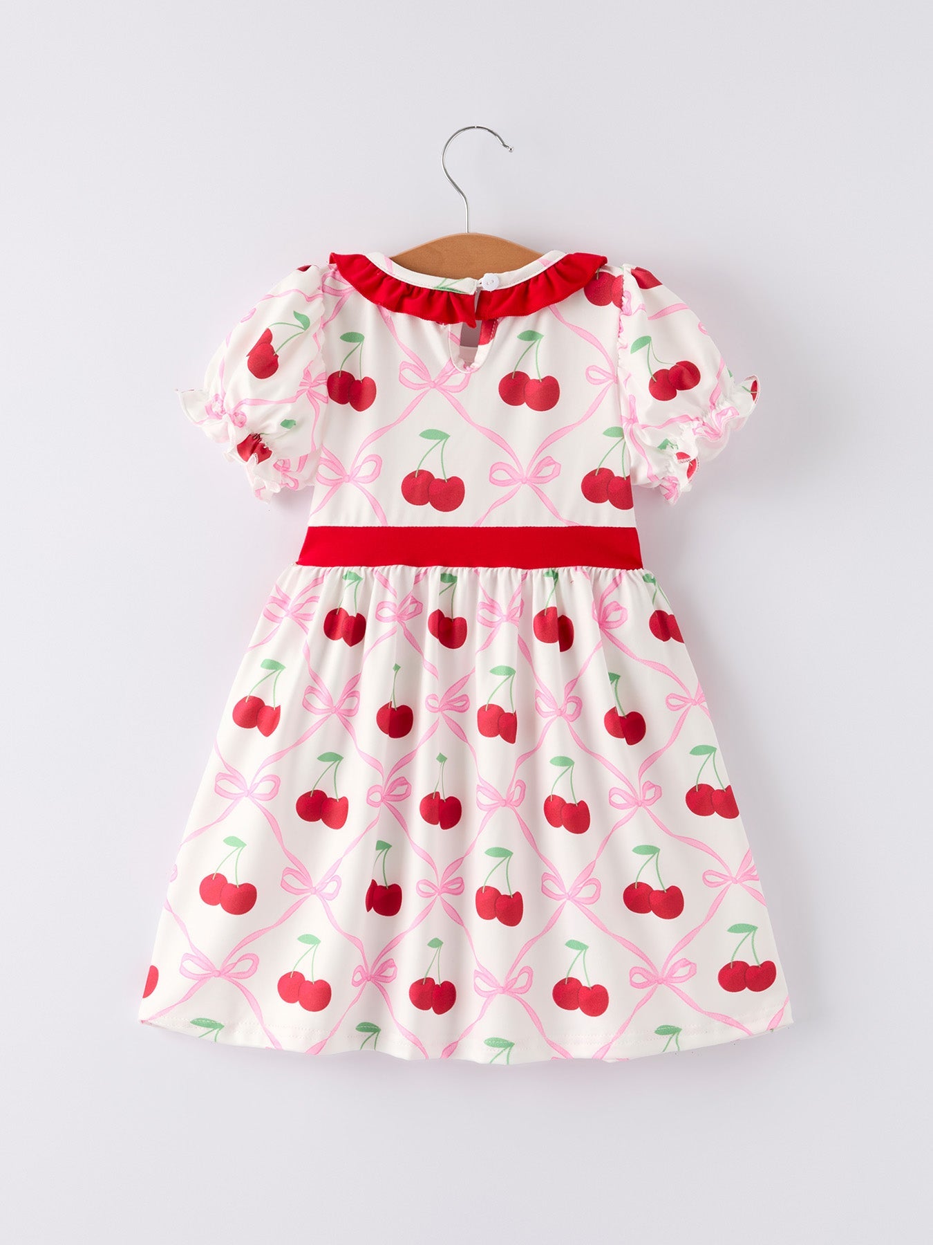 Cherry Bow Girls' Dress