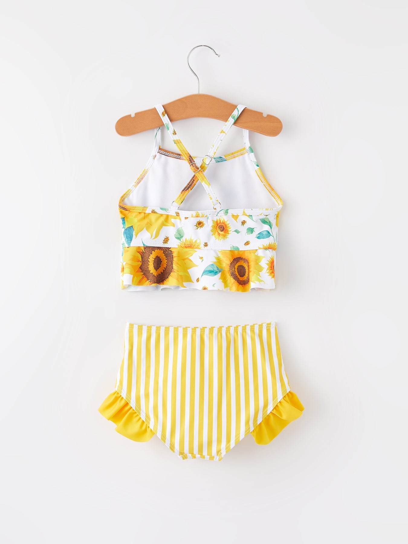 "Sunflower" boutique girls swimsuit