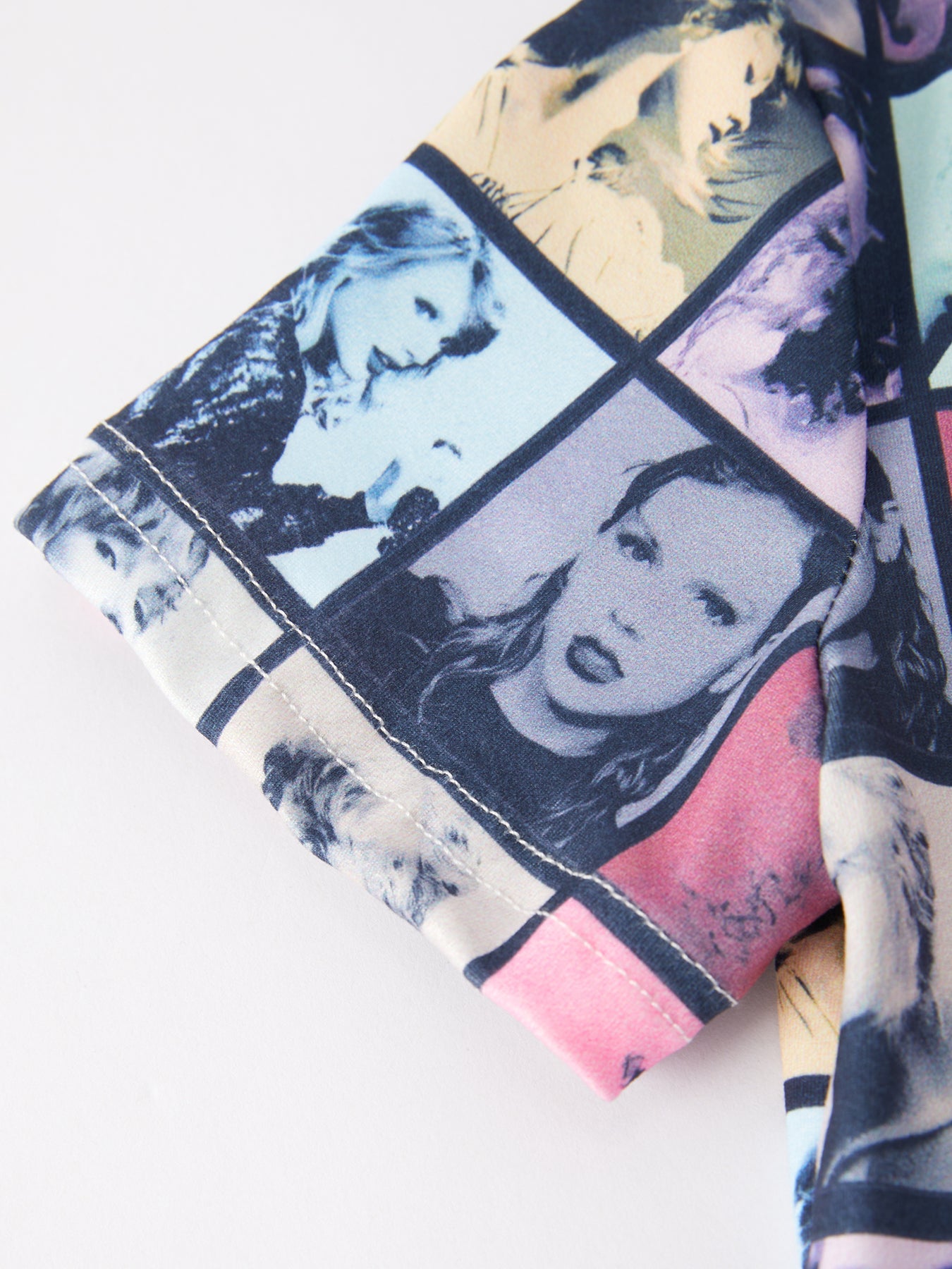 TS Portrait Concert Print Girls Dress