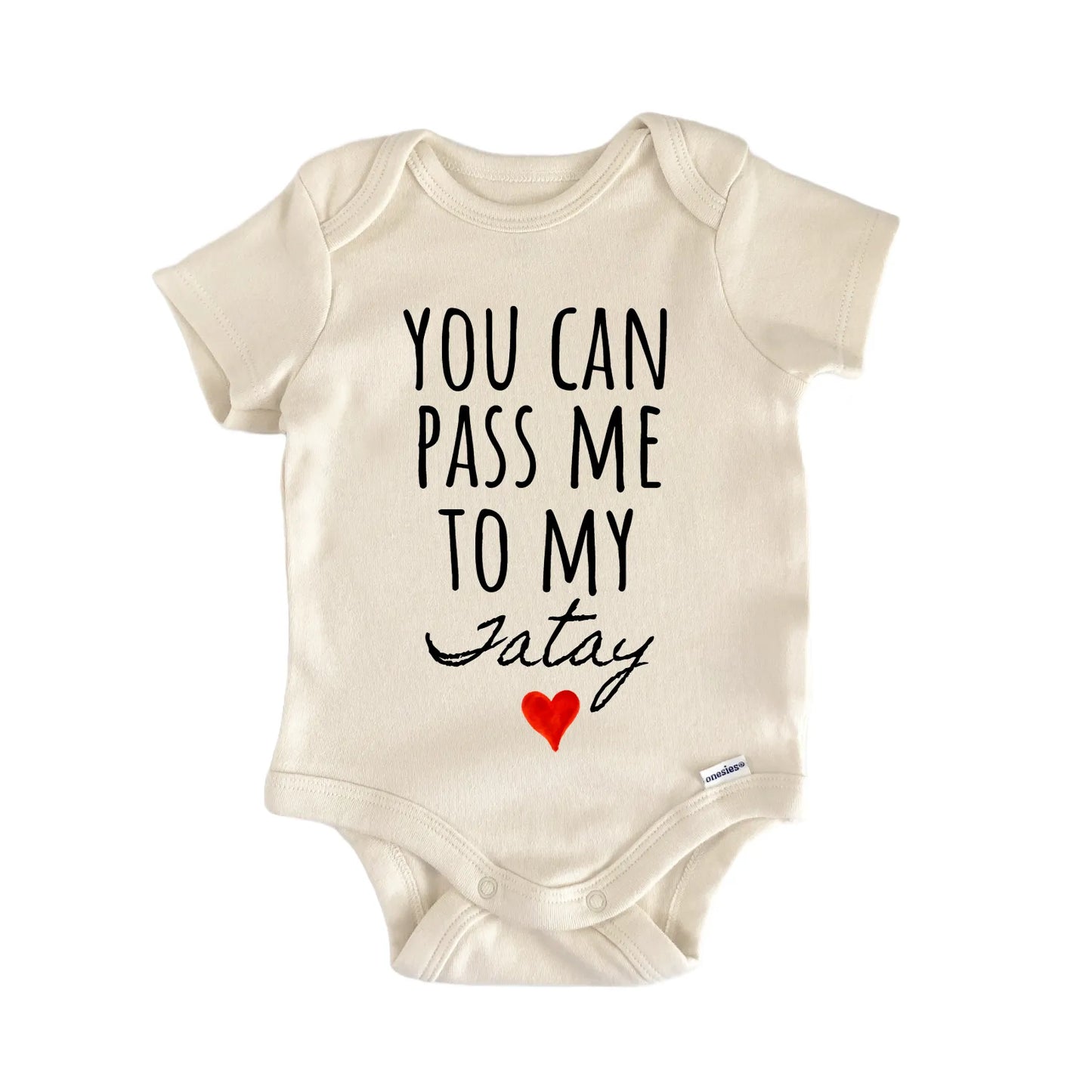 Tatay Announcement Baby Gift Baby Bodysuit