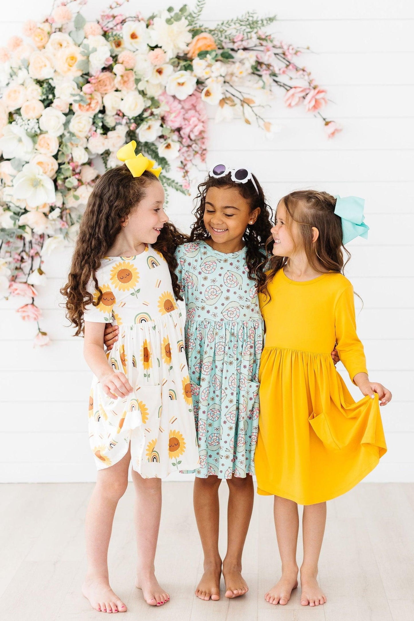 SALE Sunflower S/S Pocket Twirl Dress