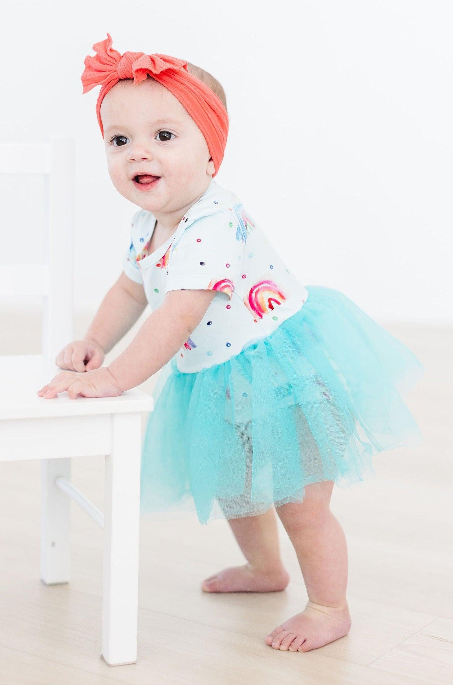 SALE Rainbow Grooves Tutu Bodysuit