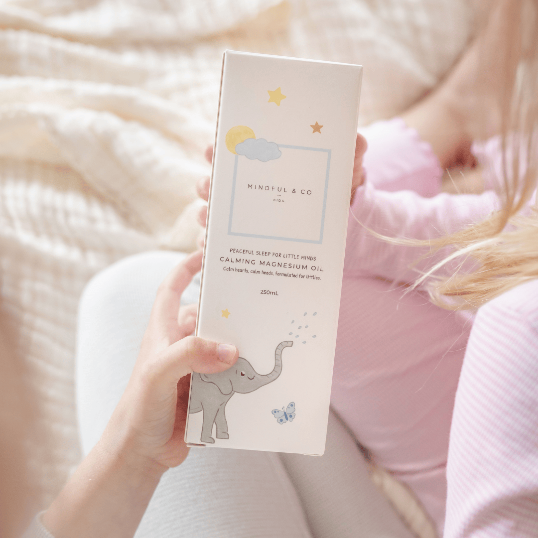 Calming magnesium oil styling detail