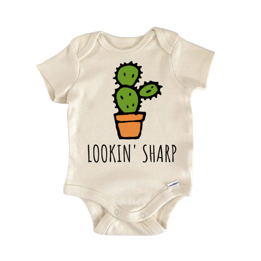 Cactus Desert Flower Succulant Baby Gift Baby Bodysuit