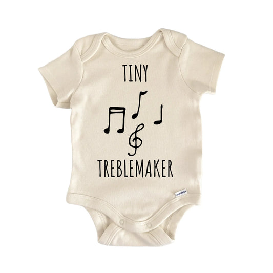 Tiny Treblemaker Musician Piano Music Infant Gift Baby Bodysuit