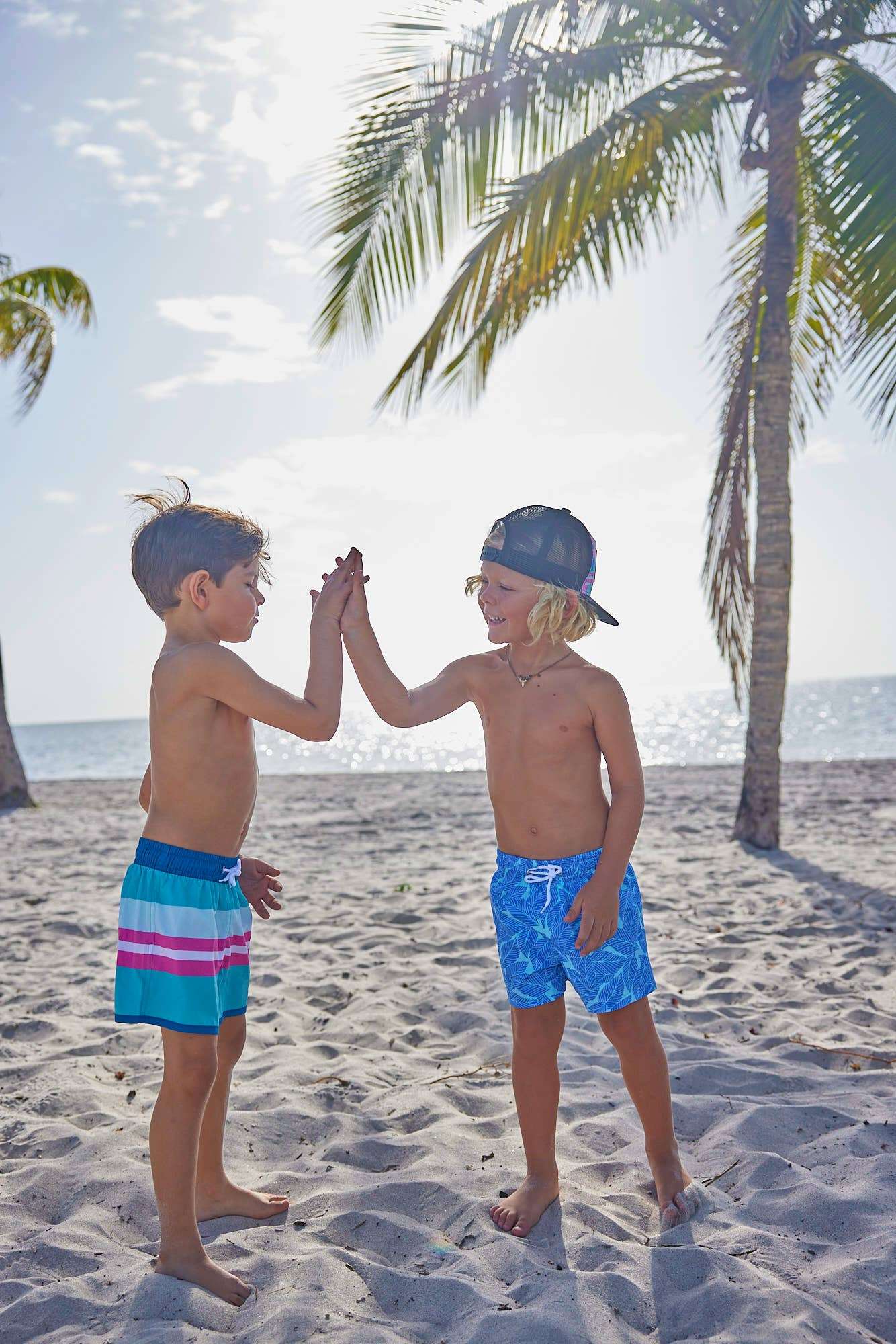 Blueberry Bay - Coconut Cottage Youth Trunks