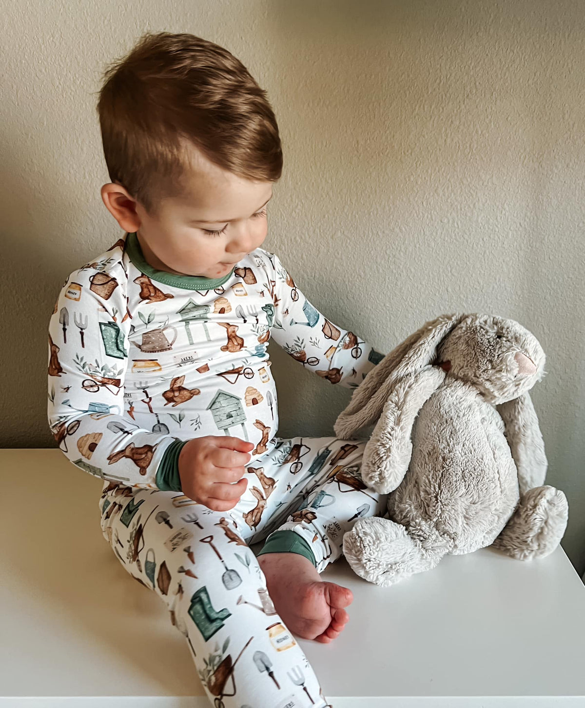 Cottontail Garden 2pc Bamboo Pajamas