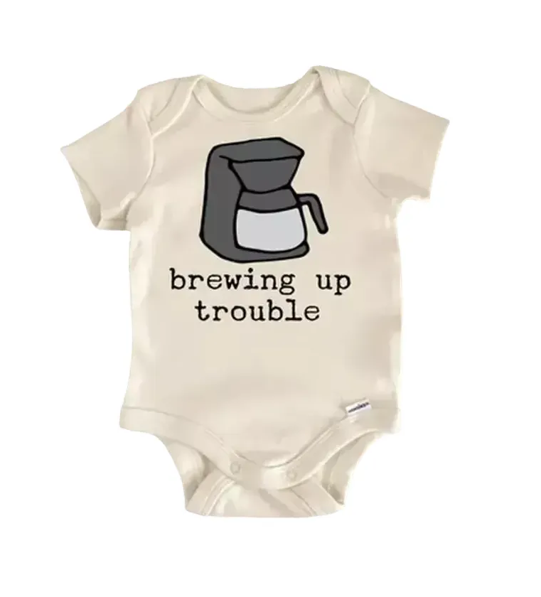 Coffee Pot Brew Newborn Baby Onesie® Onesie®