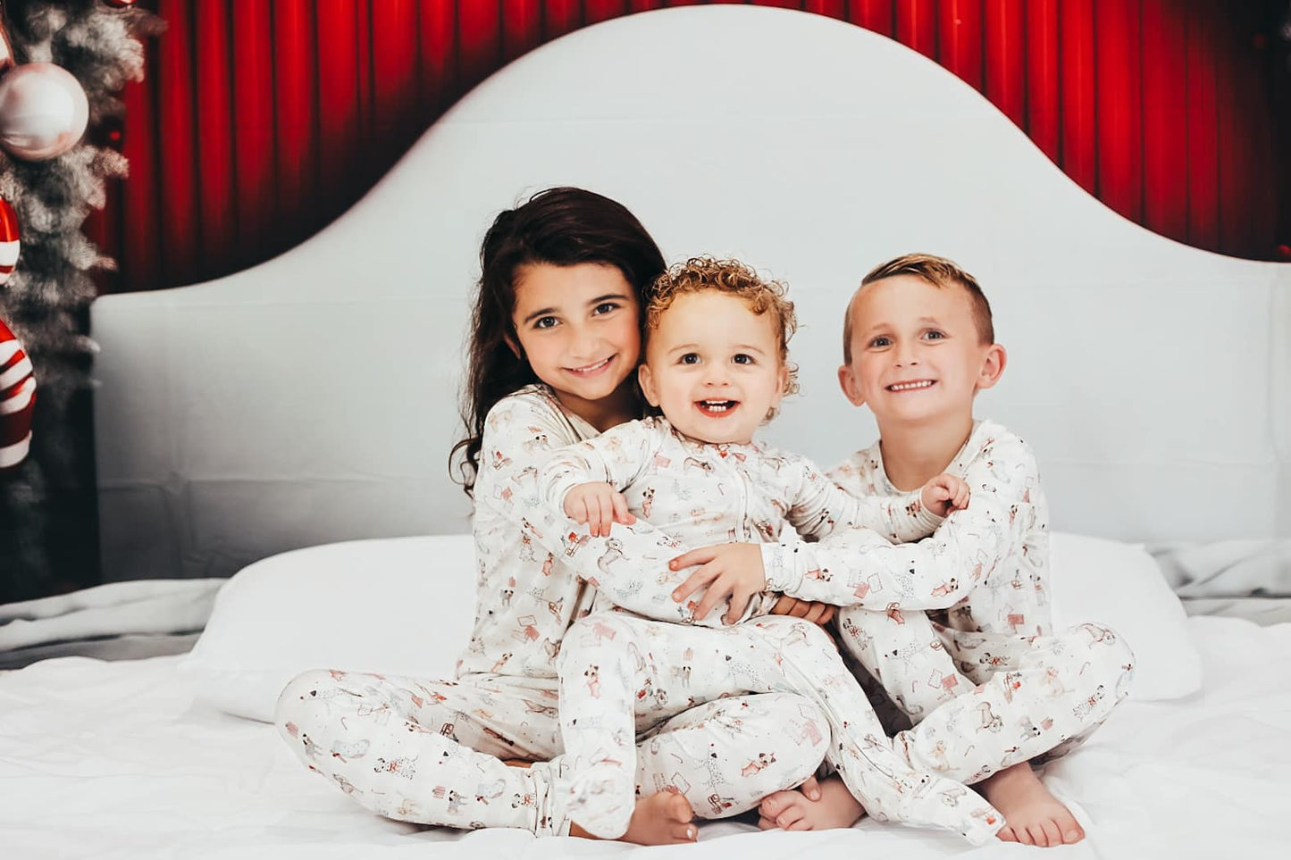 Santa Paws Bamboo Zippy Pajamas