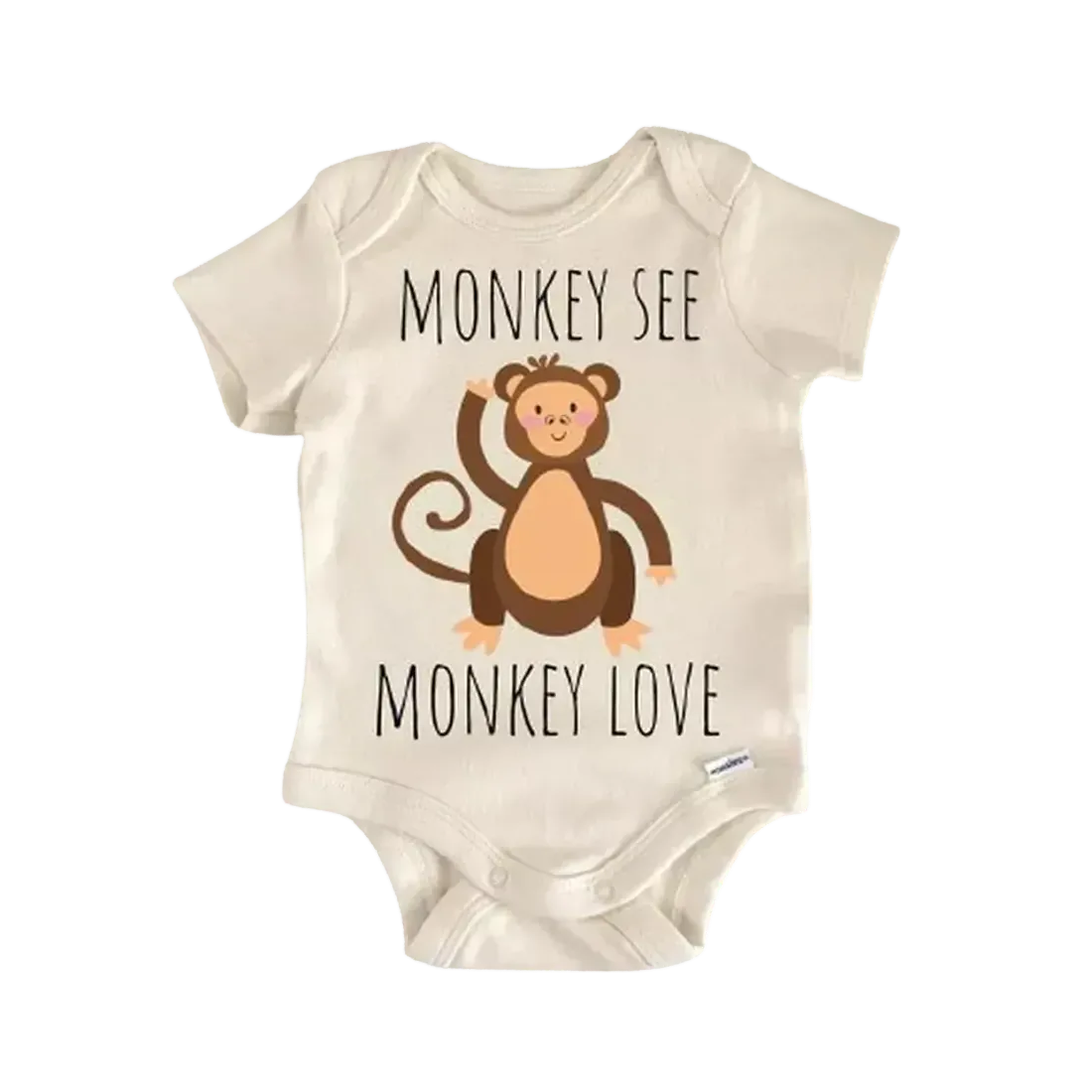 Monkey Jungle Animal Newborn Baby Onesie® Onesie®