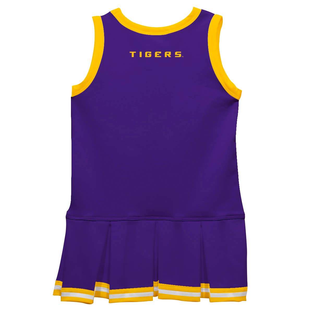 Vive La Fete - LSU Tigers Game Day Purple Sleeveless Cheerleader Dress