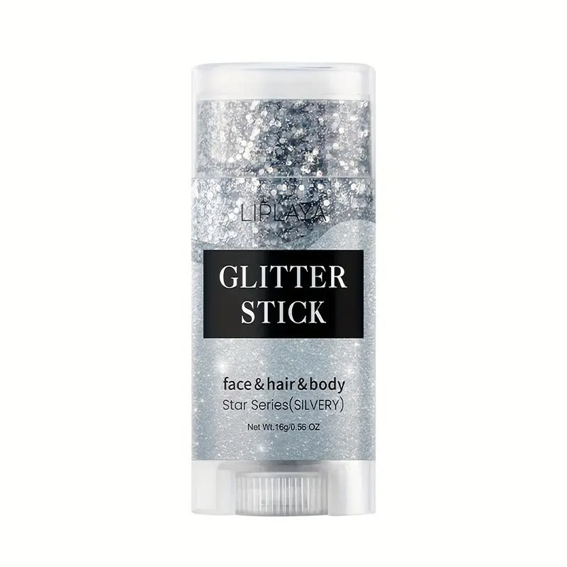 Face and body glitter stick product view
