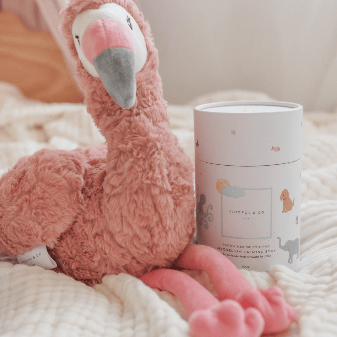 Magnesium calming soak styling detail