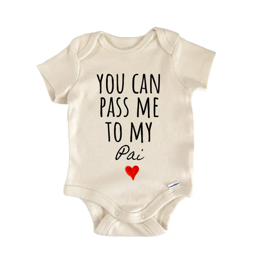 Pai Announcement Baby Gift Baby Bodysuit