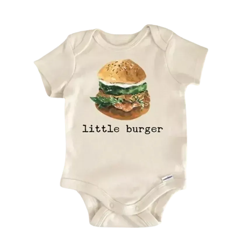Burger Hamburger Bbq Newborn Baby Onesie® Onesie®
