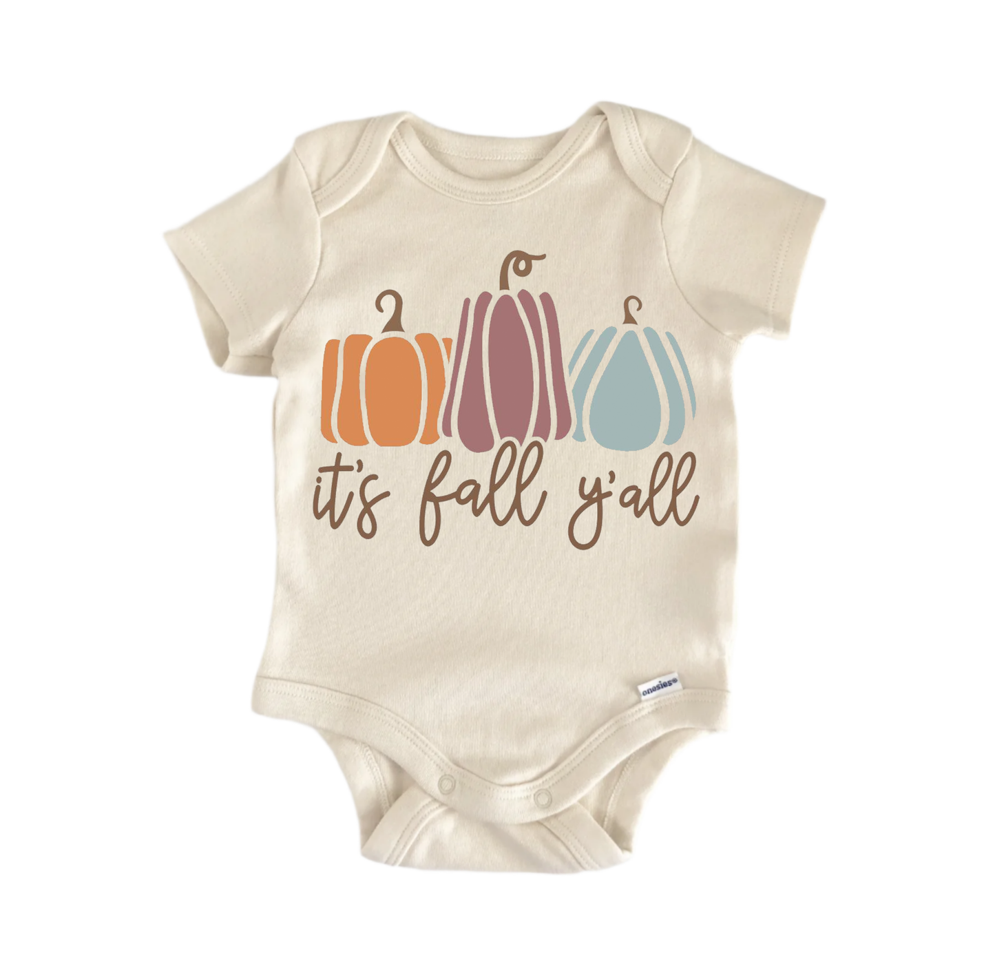 Its Fall Yall Pumpkin Newborn Baby Onesie® Onesie®