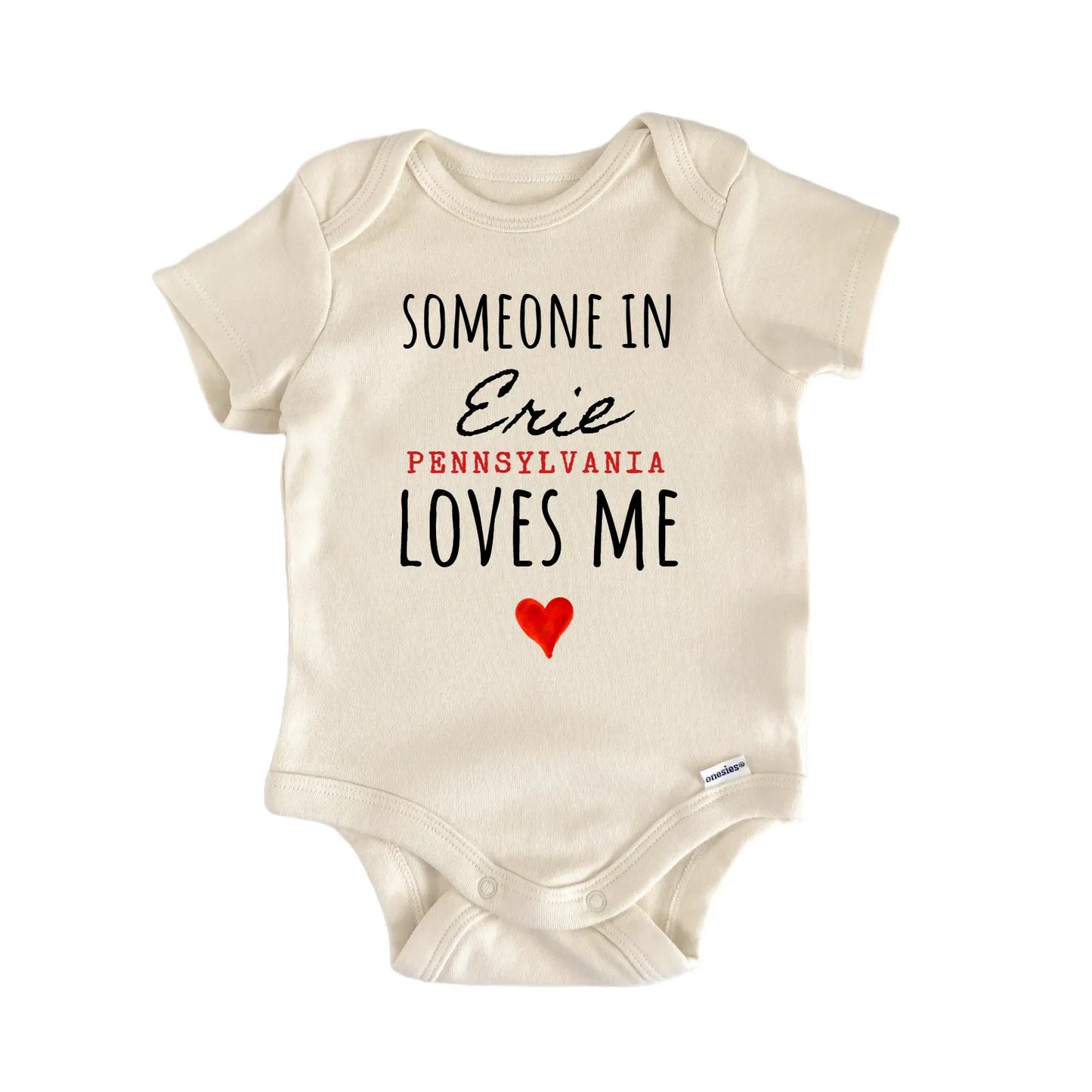 Erie Pennsylvania Baby Gift Baby Bodysuit