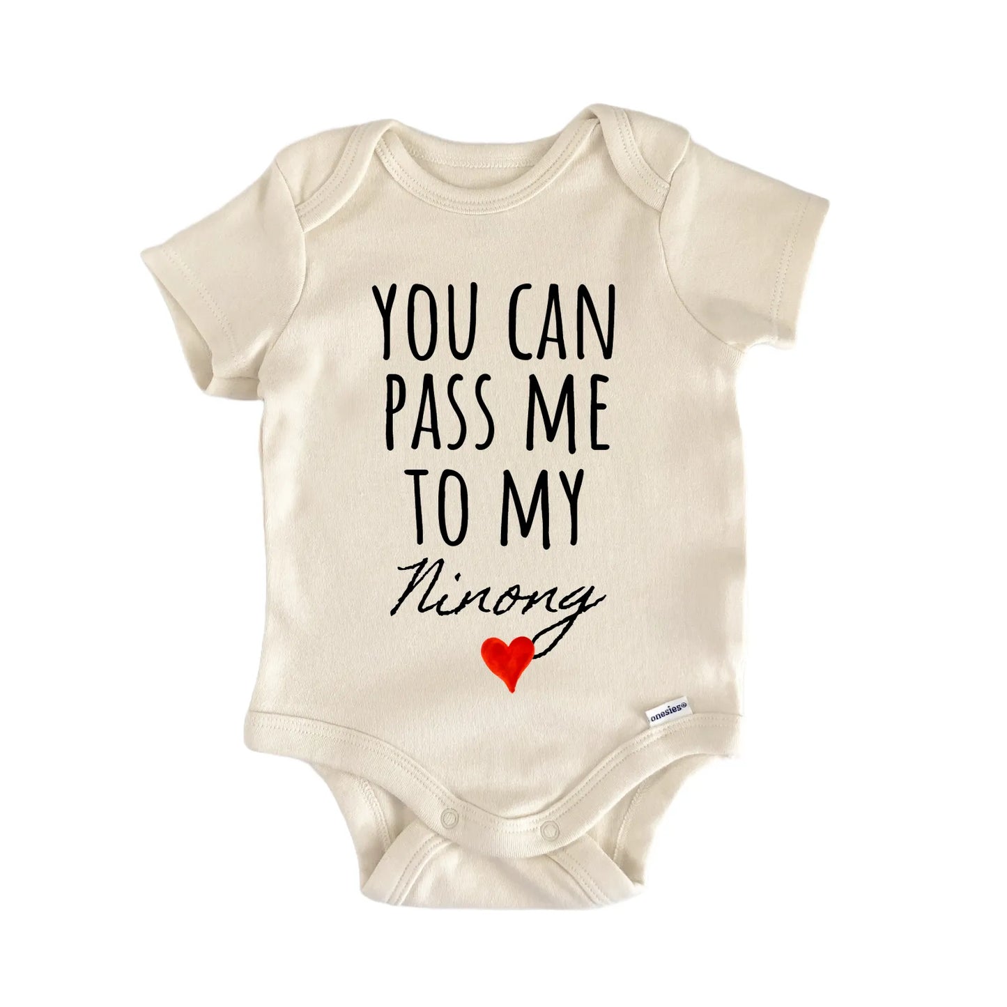 Ninong Announcement Baby Gift Baby Bodysuit