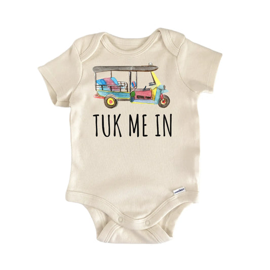 Tuk Tuk Thailand Thai Baby Gift Baby Bodysuit