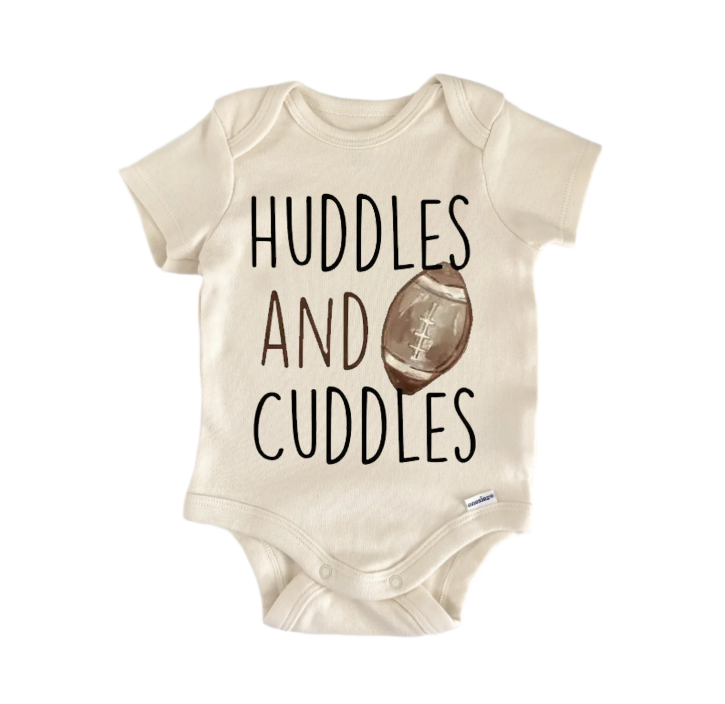 Football Cuddles Newborn Baby Onesie® Onesie®