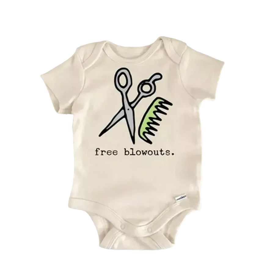 Hairdresser Salon Newborn Baby Onesie® Onesie®
