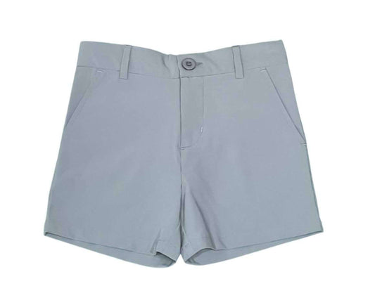 Saltwater Boys Company - PALMER PERFORMANCE SHORTS STEEL BLUE BOYS