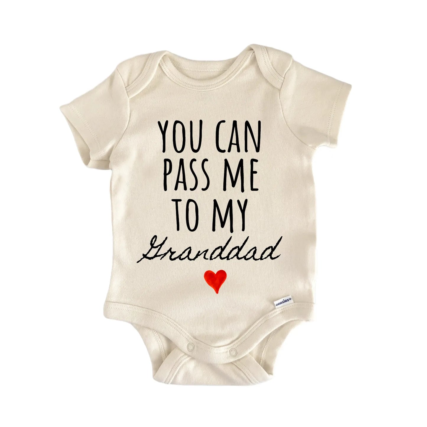Granddad Announcement Baby Gift Baby Bodysuit