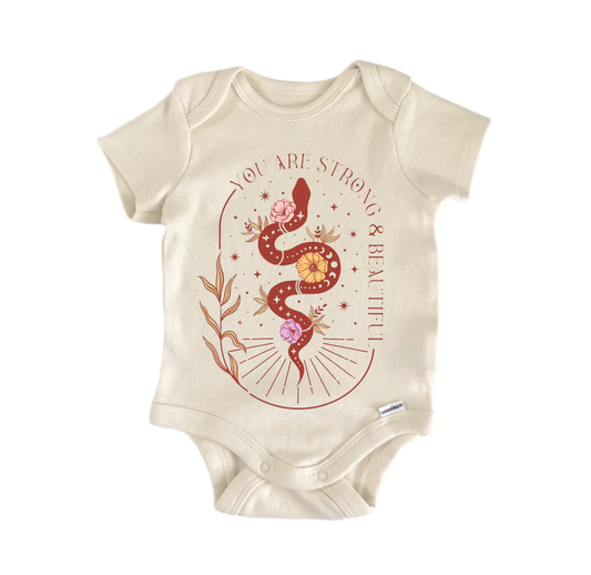 Snake Strong Moon Child Newborn Baby Onesie® Onesie®