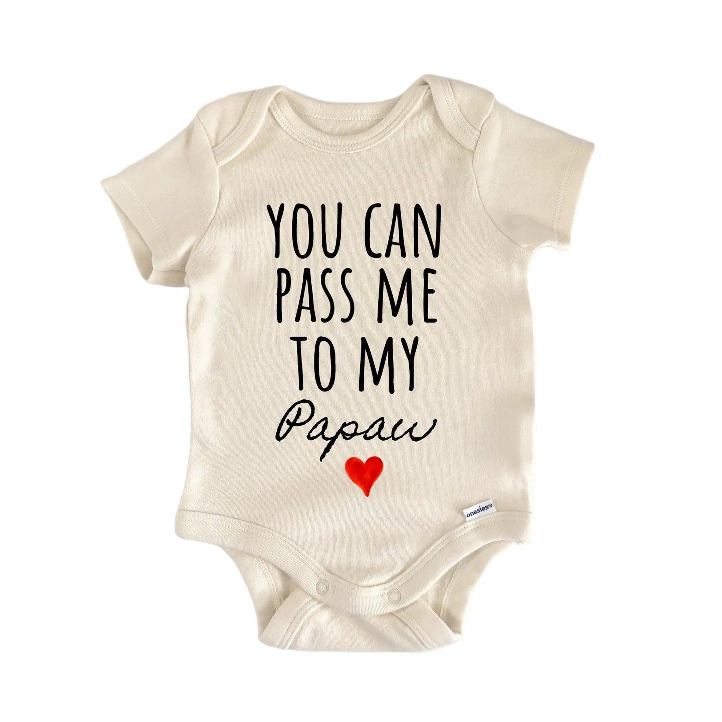 Papaw Announcement Baby Gift Baby Bodysuit