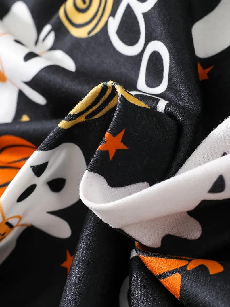 Boo-tiful Ghost & Pumpkin Halloween Dress