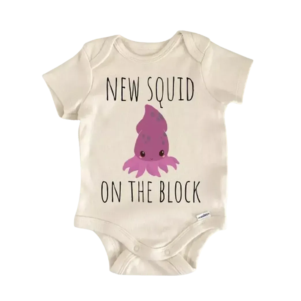 Squid Octopus Ocean Newborn Baby Onesie® Onesie®