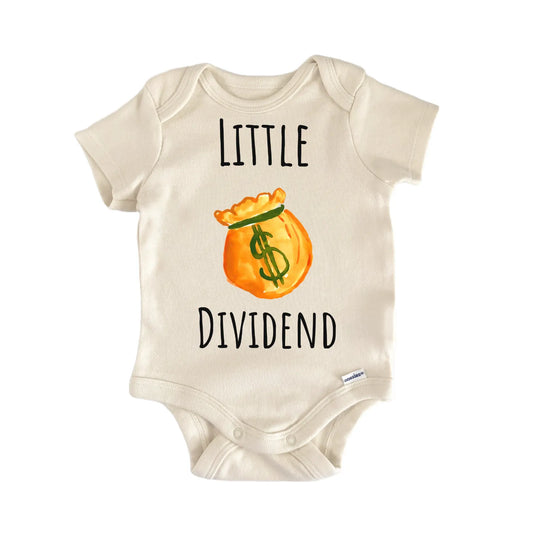 Dividend Finance Accounting Bank Baby Gift Baby Bodysuit