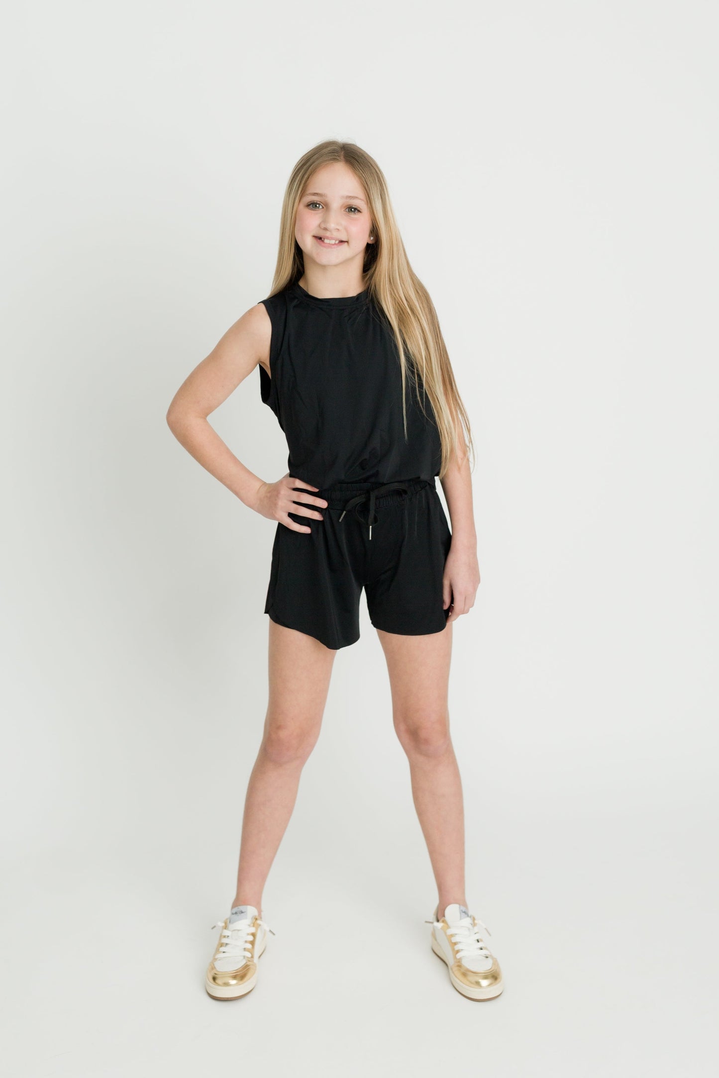 Black Butterfly Shorts