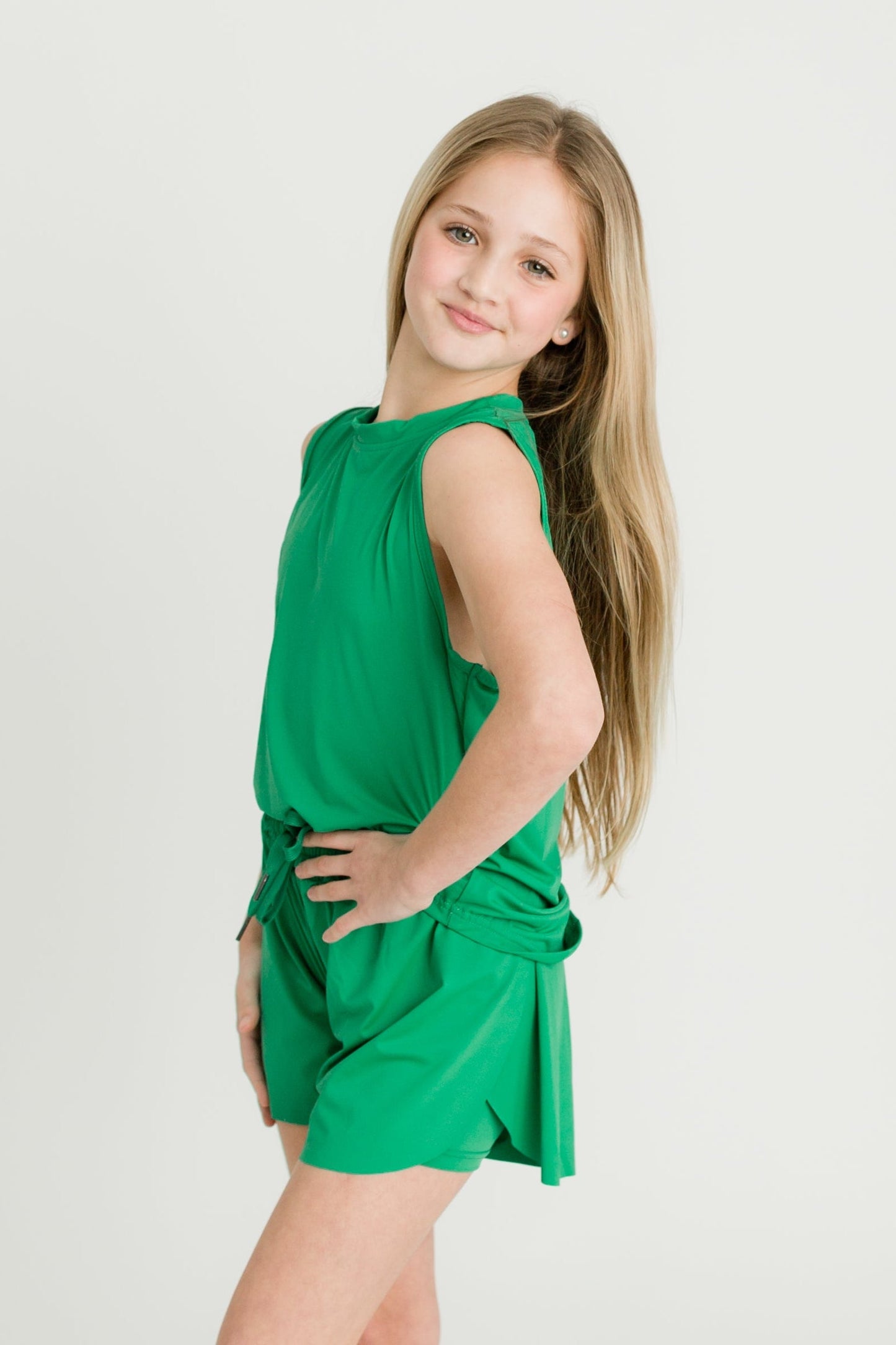 Green Butterfly Shorts