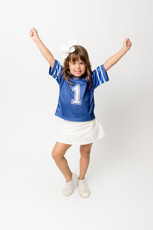 Royal Blue Football Jersey