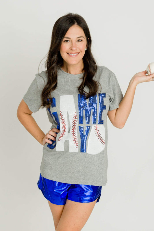 Royal Blue Gameday Shirt