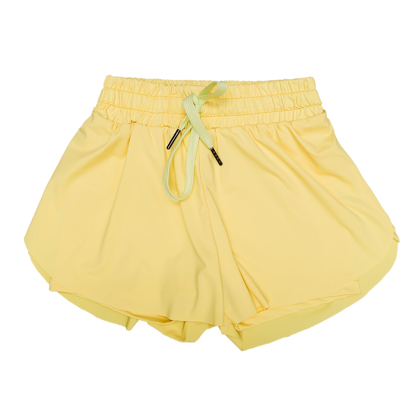 Yellow Butterfly Shorts, detail view