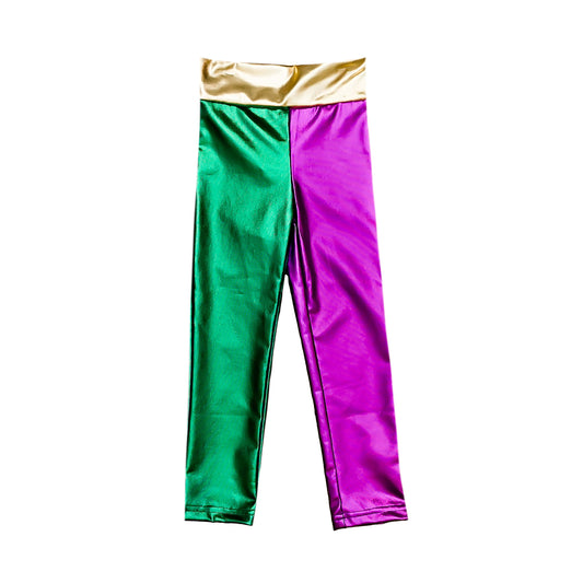 Mardi Gras Metallic Pants