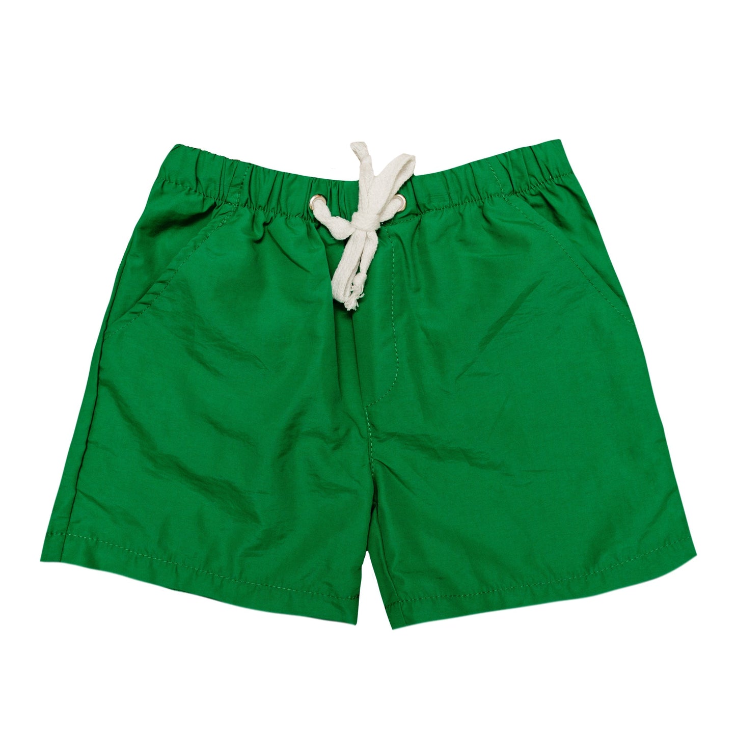 Green Phoenix boys athletic shorts in lightweight breathable fabric with adjustable drawstring