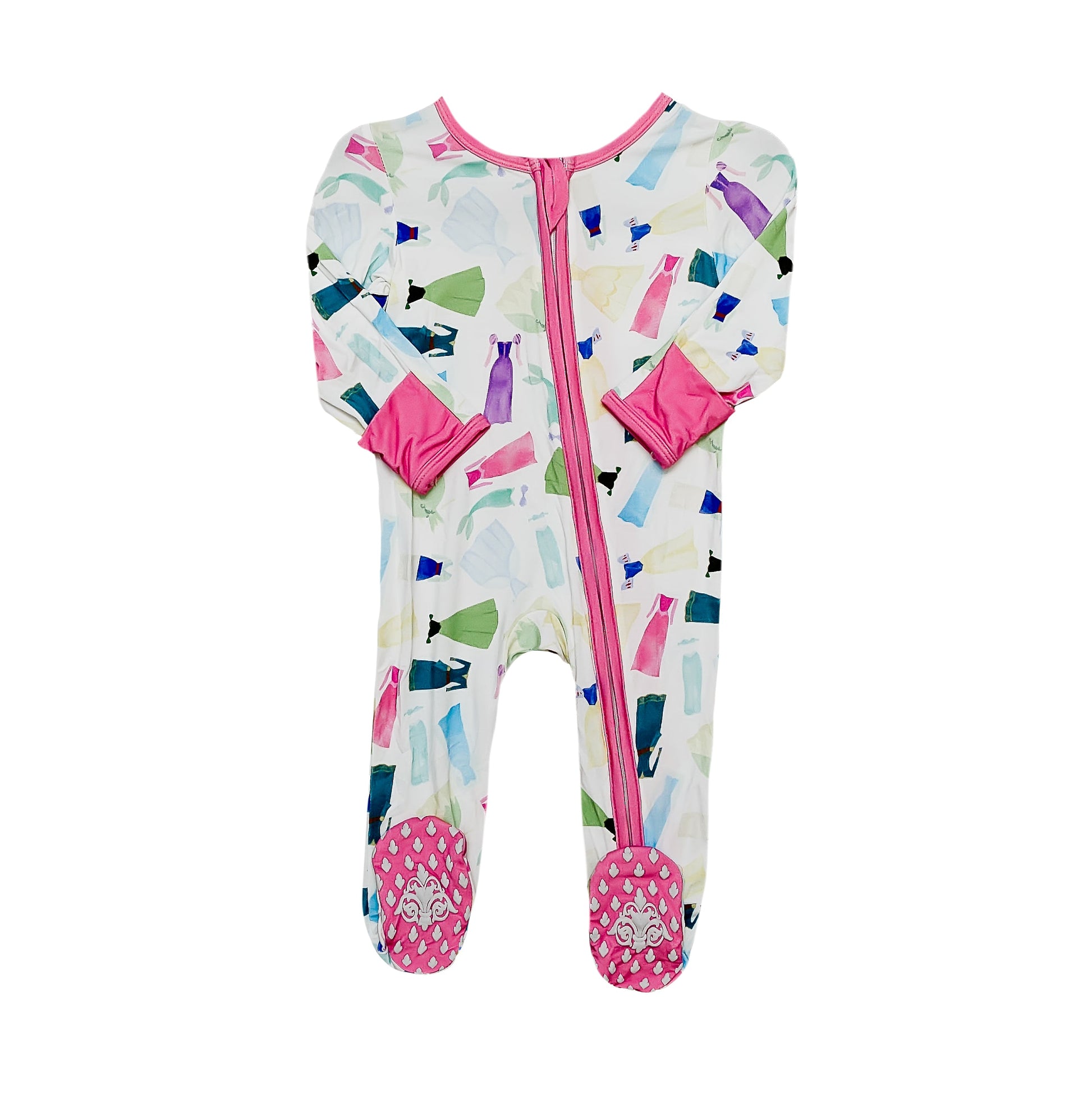 Princess bamboo romper front view