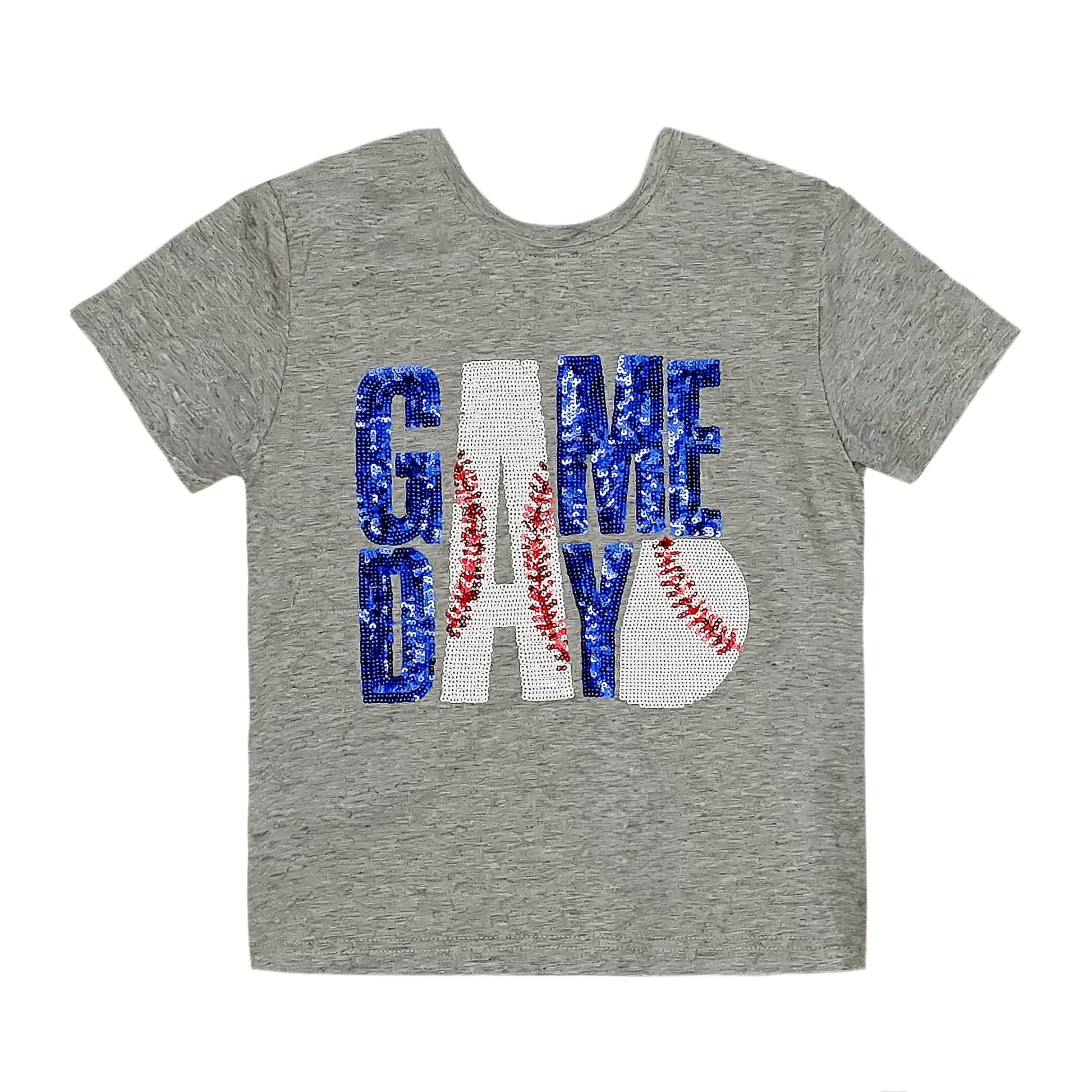 Royal Blue Gameday Shirt, back view