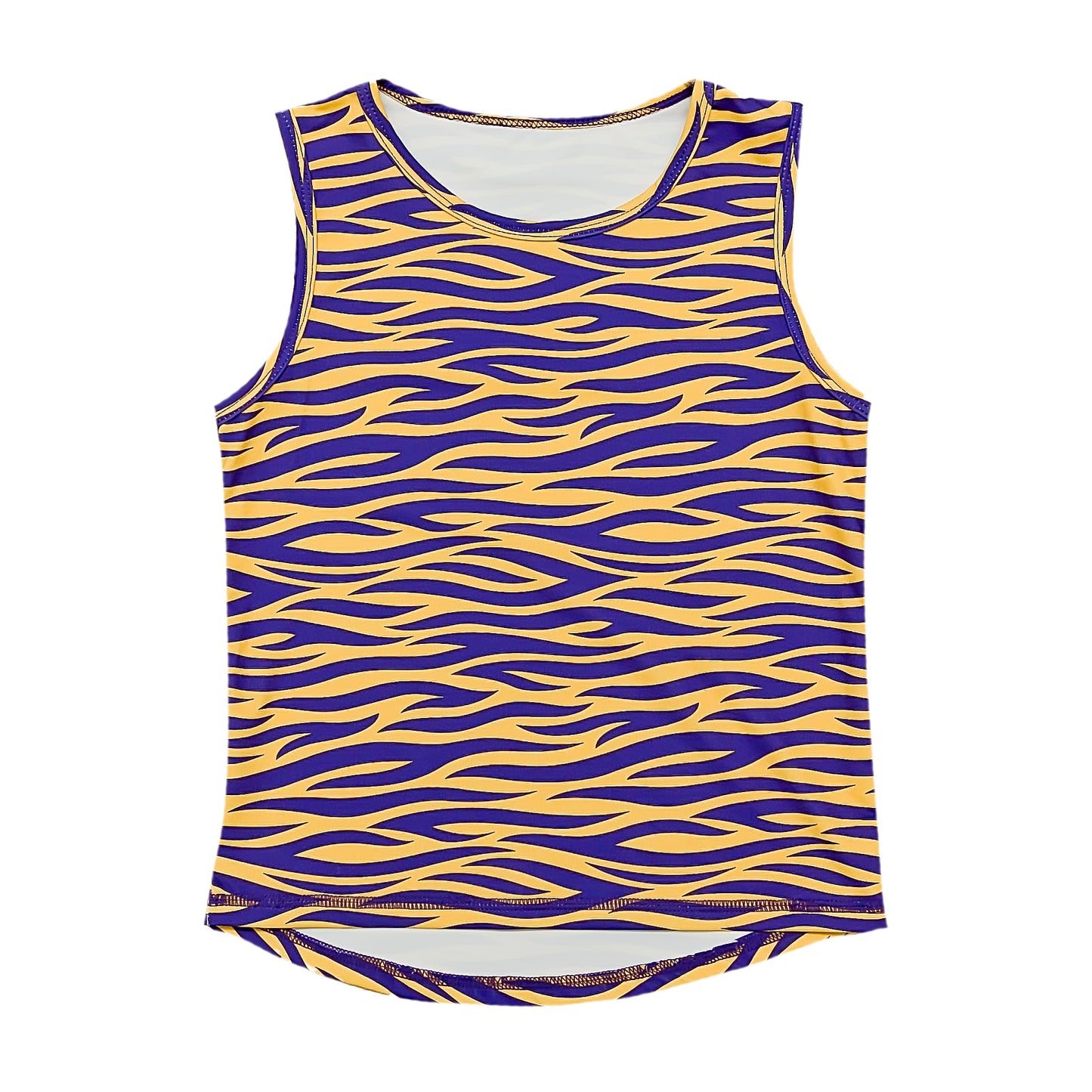 Tiger Striped High Low Tank