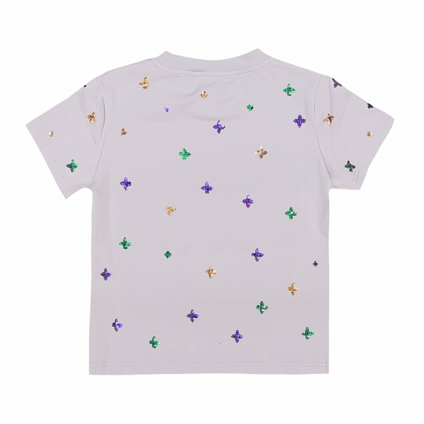 Throw Me Some Beads Sequin Shirt
