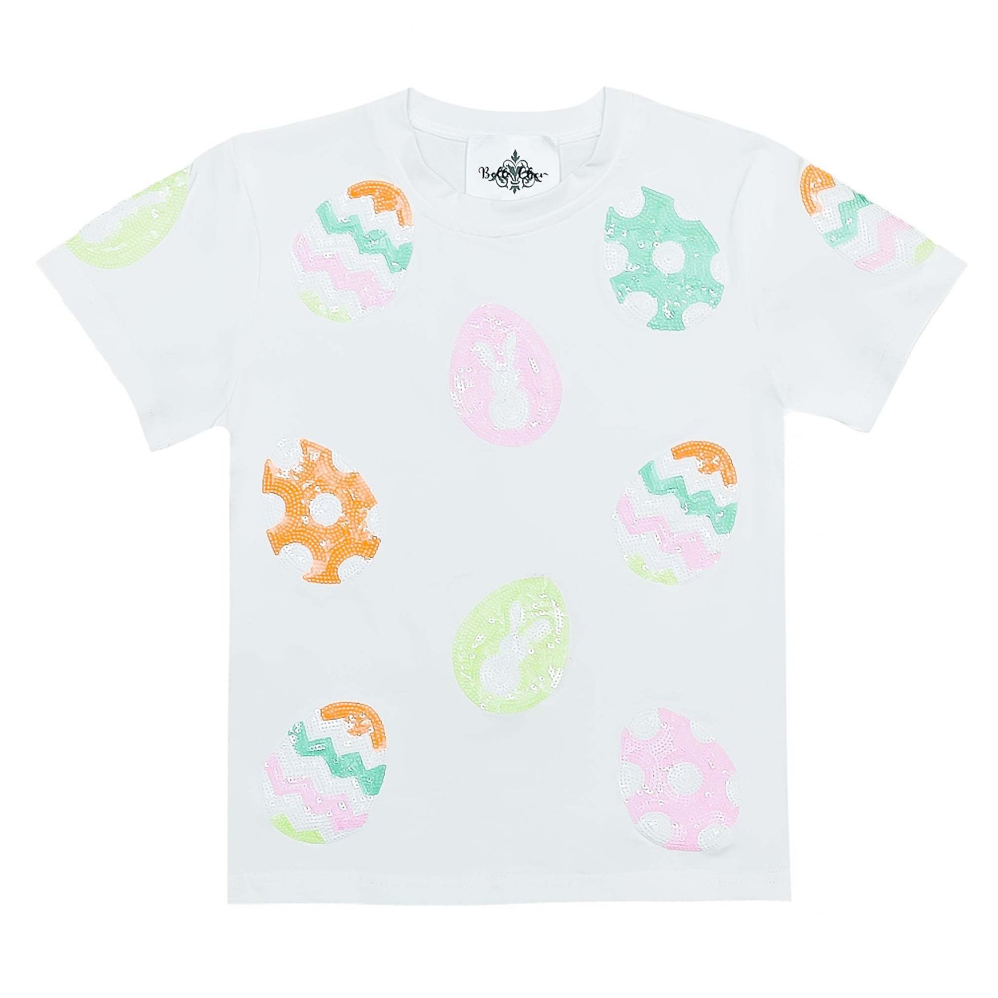 Egg Sequin Shirt, detail view