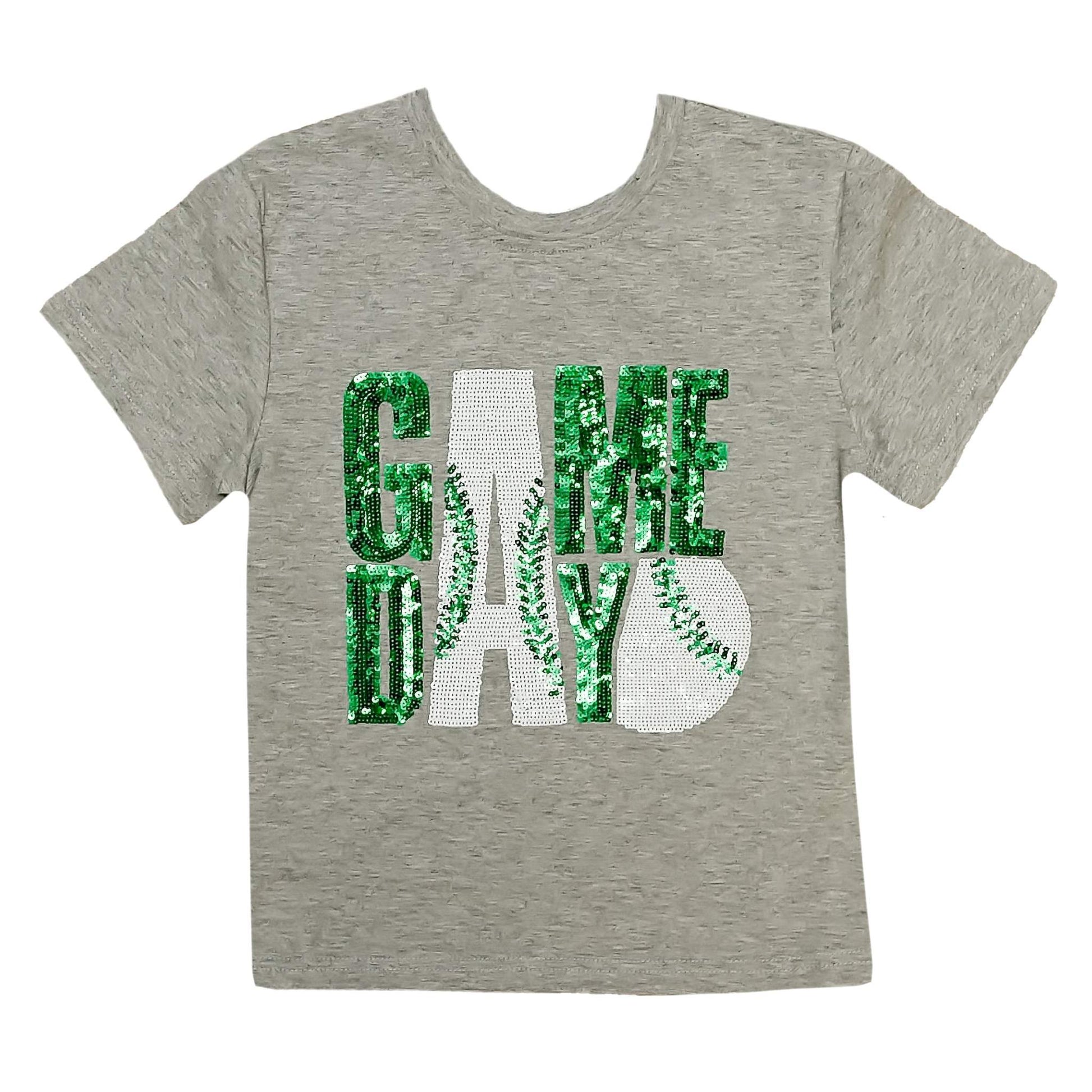 Gameday Green Shirt, back view