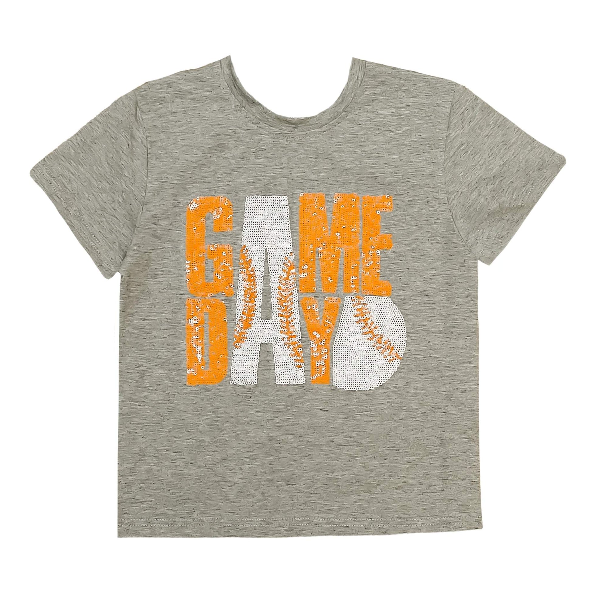 Gameday Orange Shirt, back view
