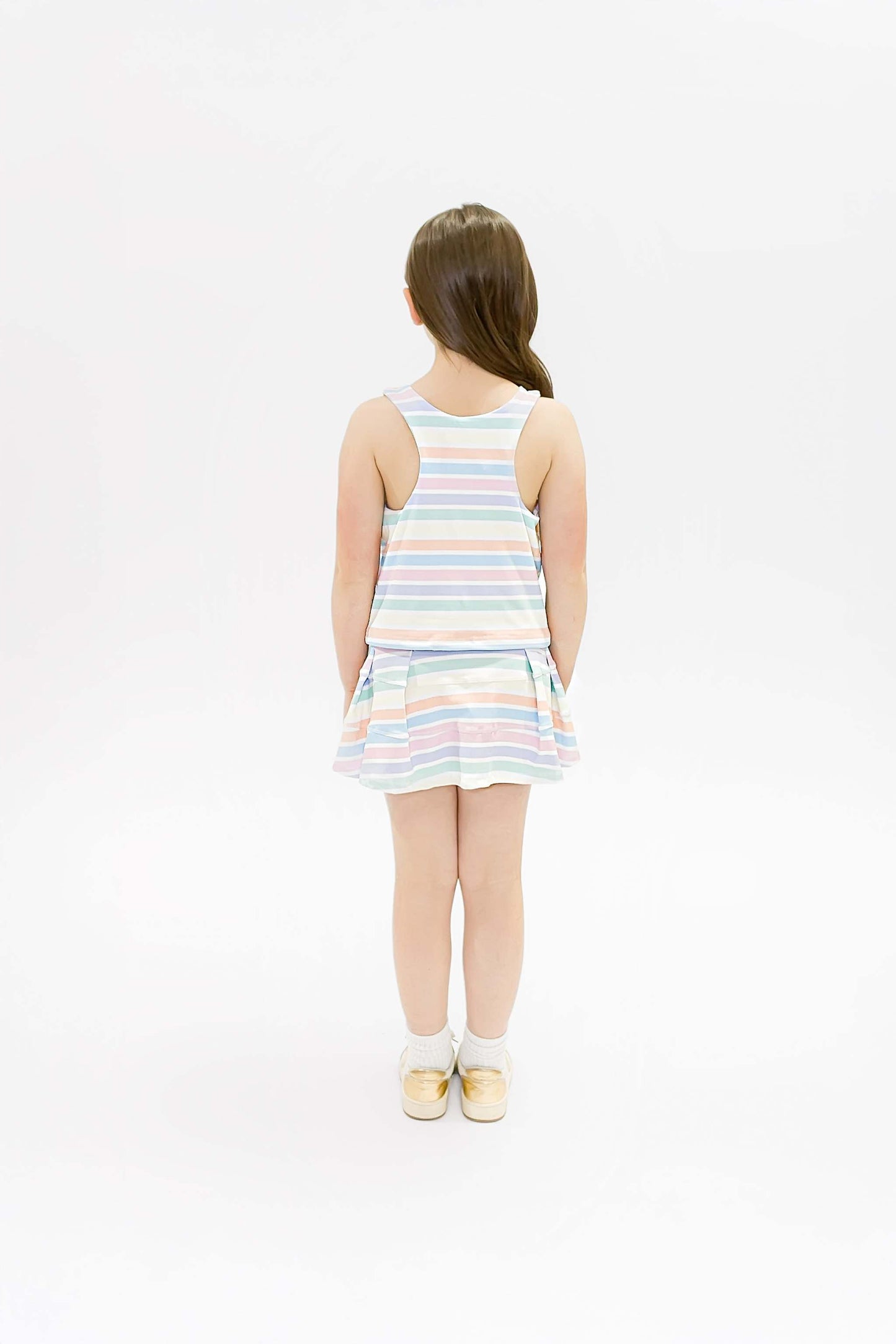 Striped Tennis Skort