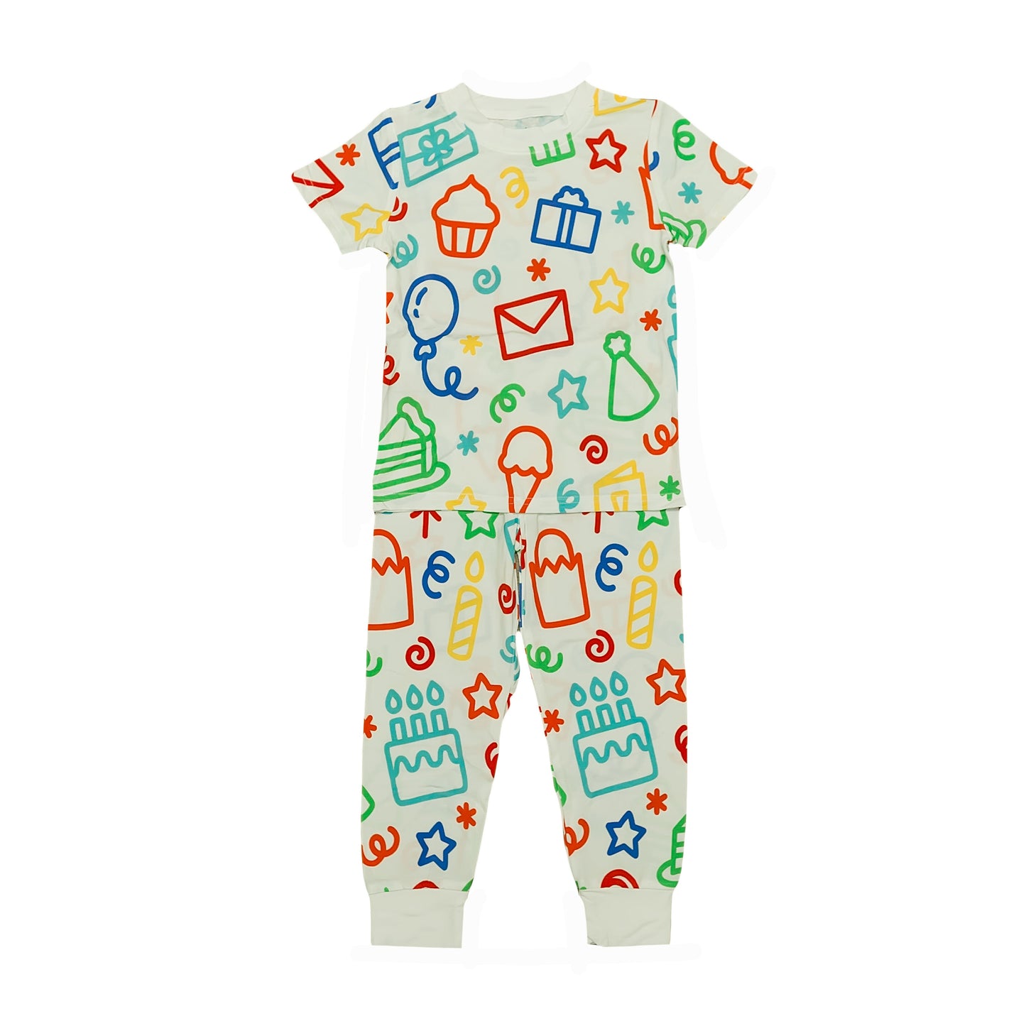 Birthday Icons Bamboo Pajamas