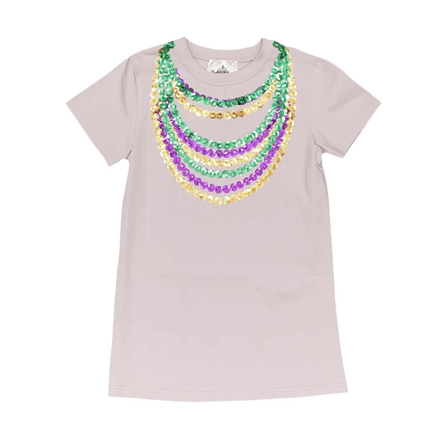 Beads Lavender Dress